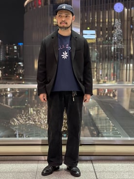 「JOURNAL STANDARD relume（ジャーナルスタンダード　レリューム）のアイテム（ジャケット/アウター）」を使った、JOURNAL STANDARD relumeさん（メンズ・170cm）の冬コーディネート
