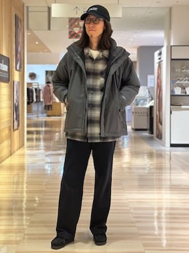 「JOURNAL STANDARD relume（ジャーナルスタンダード　レリューム）のアイテム（ジャケット/アウター）」を使った、JOURNAL STANDARD relumeさん（メンズ・173cm）の冬コーディネート