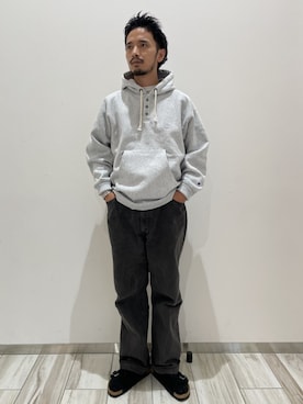 「Champion別注」｜JOURNAL STANDARD relumeさん（メンズ・170cm）の秋コーディネート