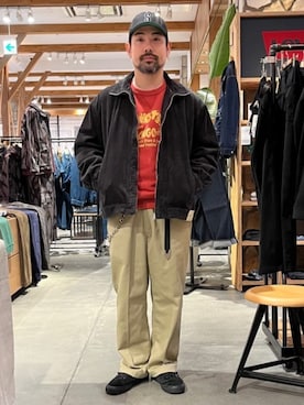 「JOURNAL STANDARD relume（ジャーナルスタンダード　レリューム）のアイテム（その他アウター）」を使った、JOURNAL STANDARD relumeさん（メンズ・168cm）の秋コーディネート