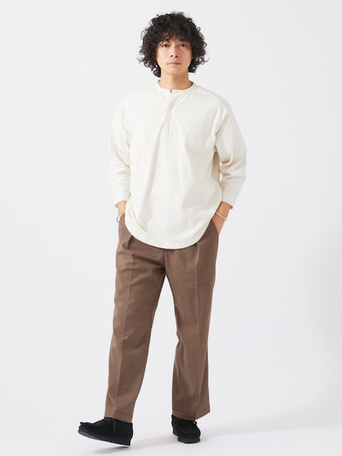最終値下げ‼️JOURNAL STANDARD ARMY TWILL セール】ARMY TWILL / アーミーツイル 別注 ヘンリーネック