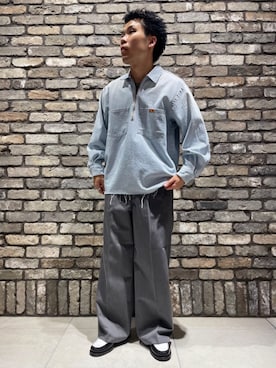 「BEN DAVIS（ベンデイビス）のアイテム（トップス）」を使った、JOURNAL STANDARD relumeさん（メンズ・167cm）の秋コーディネート