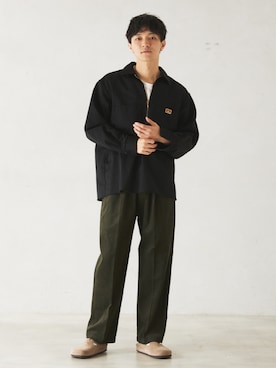 「BEN DAVIS（ベンデイビス）のアイテム（トップス）」を使った、JOURNAL STANDARD relumeさん（メンズ・176cm）の秋コーディネート