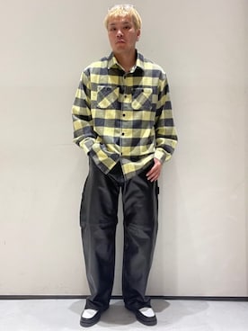 「SKOOKUM（スクーカム）のアイテム」を使った、JOURNAL STANDARD relumeさん（メンズ・167cm）の冬コーディネート