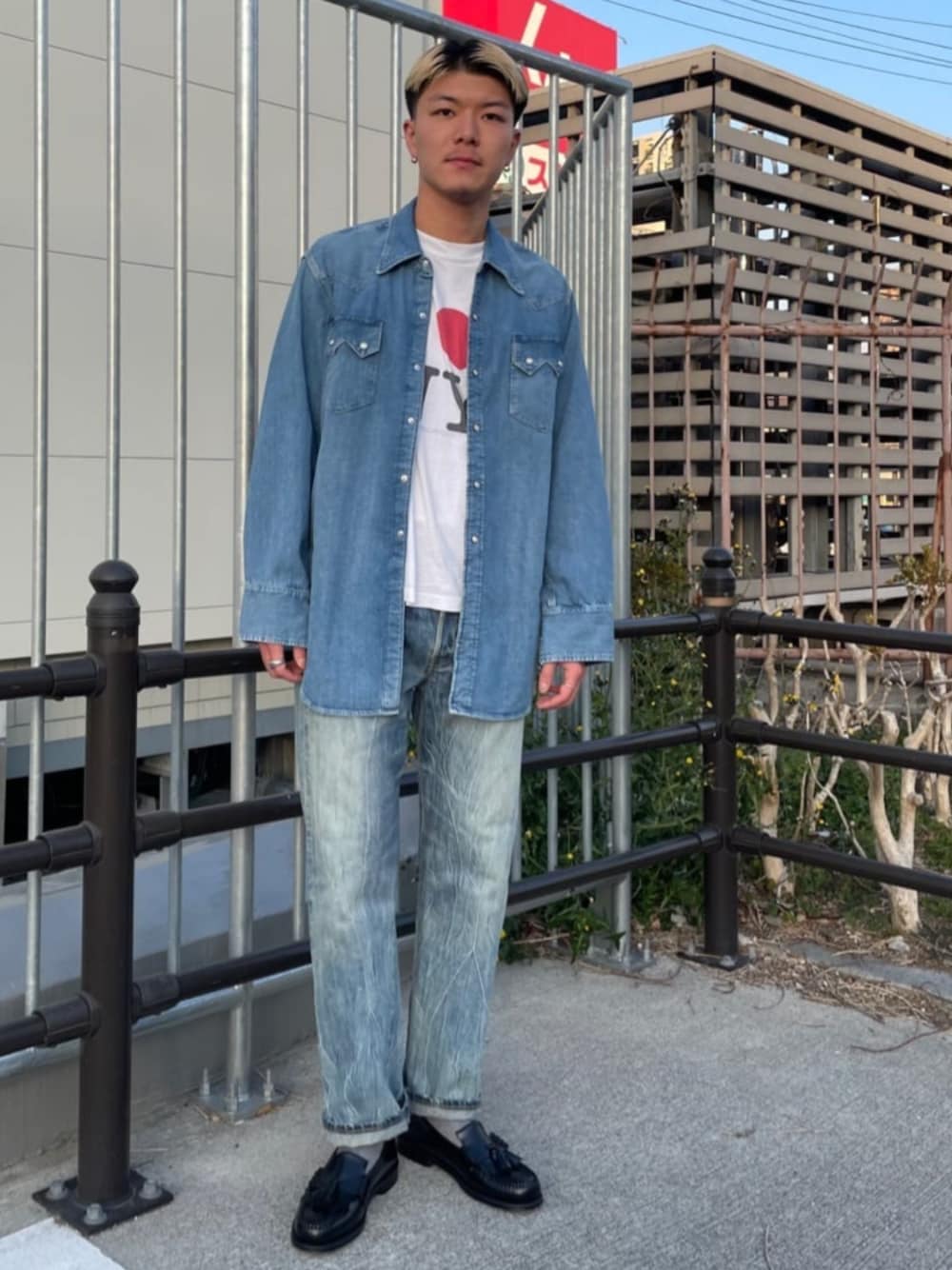 LEVI'SショートホーンSAWTOOTH INDIGO COSMOS LVC LEVI'S VINTAGE