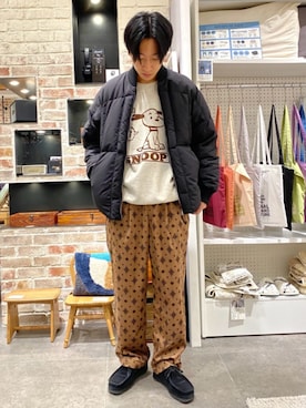 JOURNAL STANDARD relumeさんの（Vintage PEANUTS | ビンテージピーナッツ）を使ったコーディネート