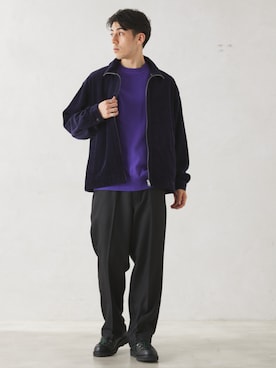 「JOURNAL STANDARD relume（ジャーナルスタンダード　レリューム）のアイテム（その他アウター）」を使った、JOURNAL STANDARD relumeさん（メンズ・179cm）の秋コーディネート