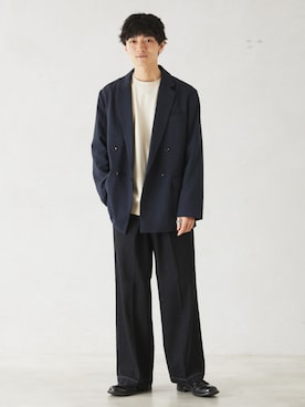 「JOURNAL STANDARD relume（ジャーナルスタンダード　レリューム）のアイテム（ジャケット/アウター）」を使った、JOURNAL STANDARD relumeさん（メンズ・176cm）の秋コーディネート