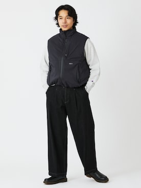 「JOURNAL STANDARD relume（ジャーナルスタンダード　レリューム）のアイテム（ジャケット/アウター）」を使った、JOURNAL STANDARD relumeさん（メンズ・181cm）の冬コーディネート