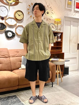 「Danner（ダナー）のアイテム」を使った、JOURNAL STANDARD relumeさん（メンズ・173cm）の夏コーディネート