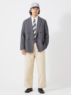 「JOURNAL STANDARD relume（ジャーナルスタンダード　レリューム）のアイテム（ジャケット/アウター）」を使った、JOURNAL STANDARD relumeさん（メンズ・181cm）の冬コーディネート