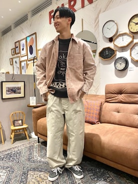 「NULL（ヌル）のアイテム」を使った、JOURNAL STANDARD relumeさん（メンズ・173cm）の秋コーディネート