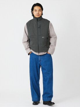 「JOURNAL STANDARD relume（ジャーナルスタンダード　レリューム）のアイテム（ブルゾン）」を使った、JOURNAL STANDARD relumeさん（メンズ・181cm）の冬コーディネート