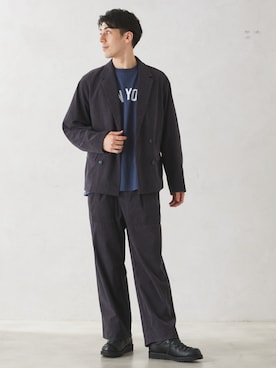 「Danner（ダナー）のアイテム」を使った、JOURNAL STANDARD relumeさん（メンズ・179cm）の秋コーディネート