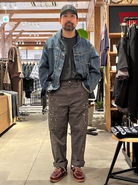 「アイテム（チノパンツ）」を使った、JOURNAL STANDARD relumeさん（メンズ・168cm）の夏コーディネート