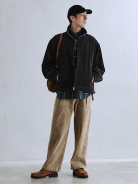 「JOURNAL STANDARD relume（ジャーナルスタンダード　レリューム）のアイテム（その他アウター）」を使った、JOURNAL STANDARD relumeさん（メンズ・179cm）の秋コーディネート
