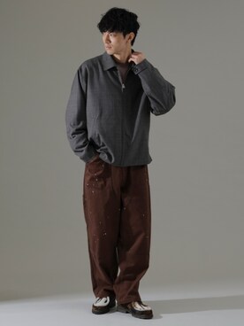 「JOURNAL STANDARD relume（ジャーナルスタンダード　レリューム）のアイテム（その他アウター）」を使った、JOURNAL STANDARD relumeさん（メンズ・176cm）の秋コーディネート