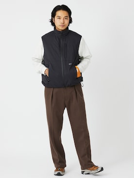 「JOURNAL STANDARD relume（ジャーナルスタンダード　レリューム）のアイテム（ブルゾン）」を使った、JOURNAL STANDARD relumeさん（メンズ・181cm）の冬コーディネート