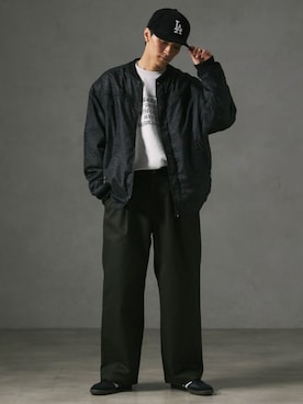 「JOURNAL STANDARD relume（ジャーナルスタンダード　レリューム）のアイテム（その他アウター）」を使った、JOURNAL STANDARD relumeさん（メンズ・176cm）の秋コーディネート