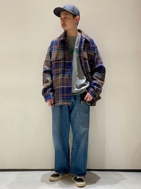 「JOURNAL STANDARD relume（ジャーナルスタンダード　レリューム）のアイテム（ブルゾン）」を使った、JOURNAL STANDARD relumeさん（メンズ・170cm）の冬コーディネート