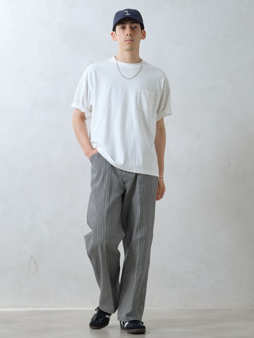 BEN DAVIS ジャーナルスタンダード 別注 ヒッコリーパンツ OVY