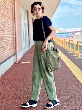 ☺︎さいとを☺︎さん（レディース・174cm）の夏コーディネート