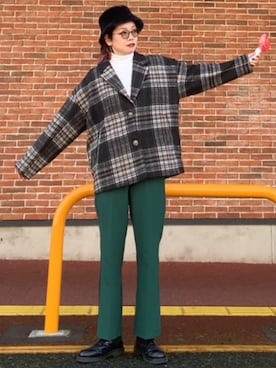 「アイテム（その他）」を使った、☺︎さいとを☺︎さん（レディース・174cm・30代）の冬コーディネート