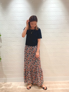 C.Yamamotoさん（レディース・163cm）の夏コーディネート