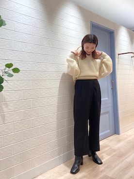 C.Yamamotoさん（レディース・163cm）の秋コーディネート