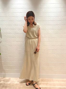 C.Yamamotoさん（レディース・163cm）の夏コーディネート