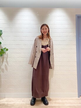 C.Yamamotoさん（レディース・163cm）の夏コーディネート