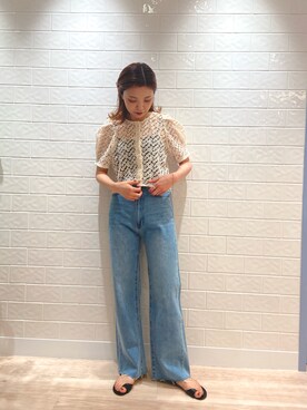 C.Yamamotoさん(レディース・163cm)の夏コーディネート