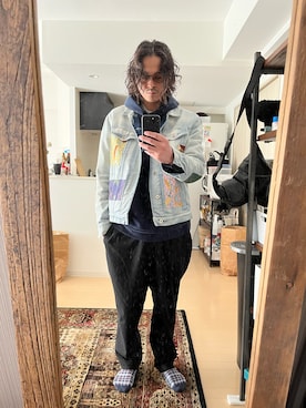 ゆーさく（少し再開）さんの（LOEWE | ロエベ）を使ったコーディネート