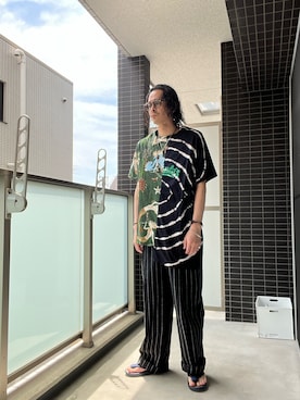 ゆーさく（少し再開）さんの（LOEWE | ロエベ）を使ったコーディネート