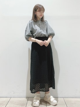 lnadä*さん（レディース・158cm）の夏コーディネート