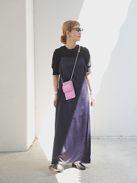 「アイテム（スマホグッズ）」を使った、yukiさん（レディース・152cm）の夏コーディネート