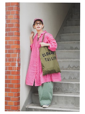 「CONVERSE（コンバース）のアイテム」を使った、yukiさん（レディース・152cm）の春コーディネート