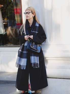 「アイテム（その他アウター）」を使った、yukiさん（レディース・152cm）の秋コーディネート