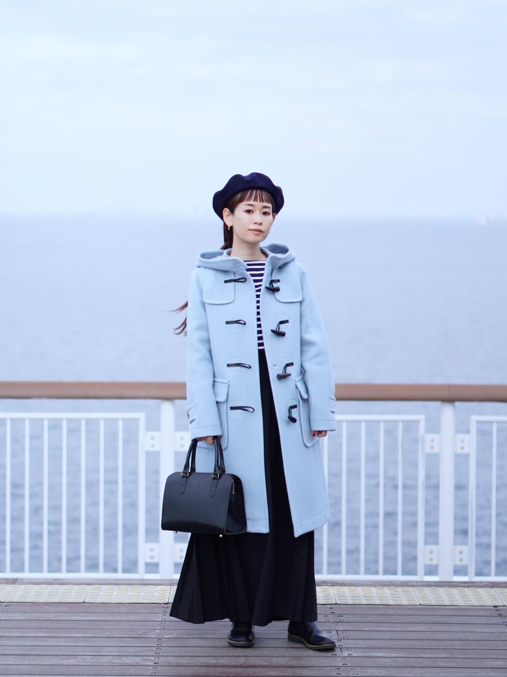 yuki|MACKINTOSH PHILOSOPHYのダッフルコートを使ったコーディネート