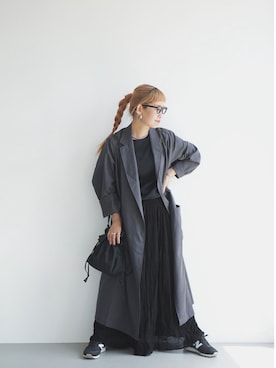「アイテム（スカート）」を使った、yukiさん（レディース・152cm・40代）の夏コーディネート