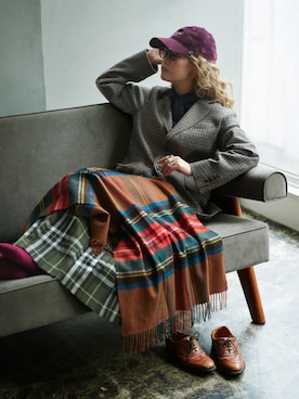 「アイテム（ドレスシューズ）」を使った、yukiさん（レディース・152cm）の秋コーディネート