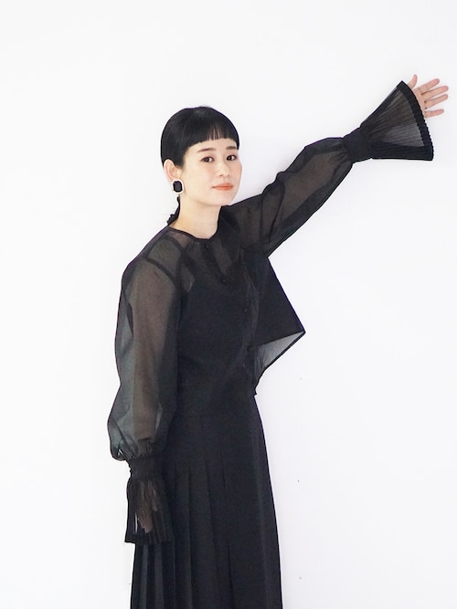 ブラウス シャツ 「IRIS 47」Bach blouse DRESS3 レディース IRIS 47】Bach blouse DRESS3（シャツ/ブラウス）｜IRIS47