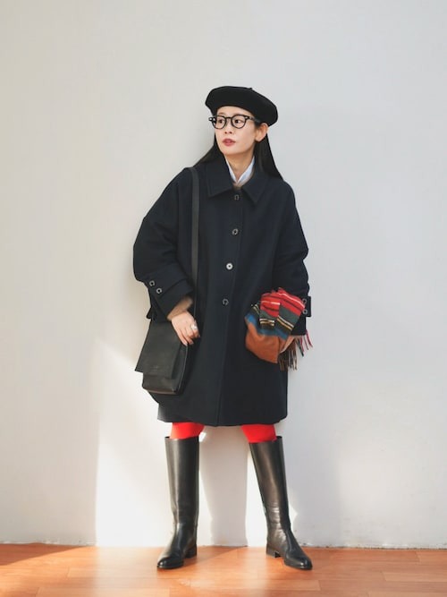 セール】バックジップ ロングブーツ（ブーツ）｜UNITED ARROWS