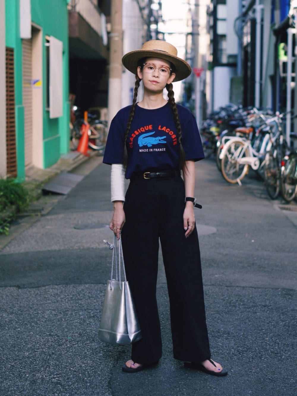 【専用です】ラコステ『Made in France』オーガニックコットンTシャツ LACOSTE（ラコステ）の「『Made in France』オーガニック