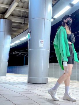 「通勤穿搭」｜ゆらさん（レディース・161cm）の夏コーディネート
