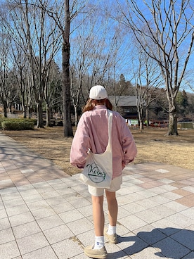 「春服デビュー宣言」｜「アイテム（スリッポン）」を使った、Riseiさん（レディース・172cm）の春コーディネート