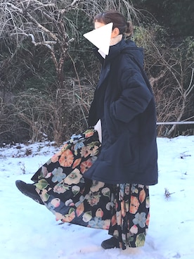 「Serendipity（セレンディピティ）のアイテム」を使った、tamaさん（レディース・159cm）の冬コーディネート