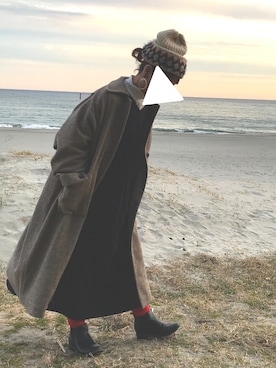 「Serendipity（セレンディピティ）のアイテム（ジャケット/アウター）」を使った、tamaさん（レディース・159cm）の冬コーディネート