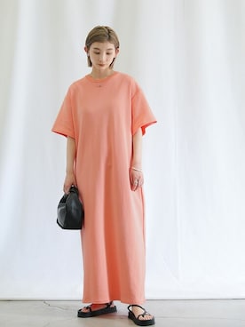 「コーラル」｜SELECT MOCAさん（レディース・158cm）の春コーディネート