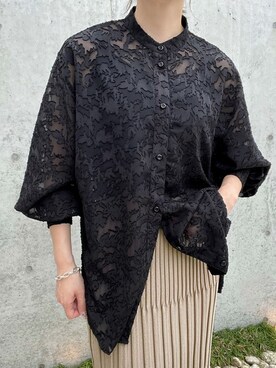 「select MOCA by misato（セレクトモカバイミサト）のアイテム」を使った、SELECT MOCAさん（レディース・161cm）の夏コーディネート